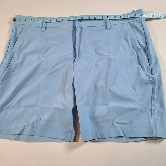 Maelreg Men's Light Blue Golf Shorts Quick Dry Water Resistant NWT 40 X 7 - Picture 6 of 10